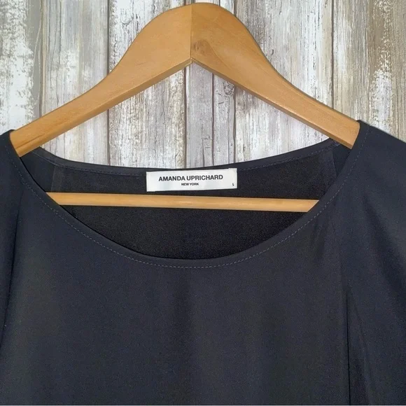 Amanda Uprichard Black Foster Dress - Picture 6 of 7